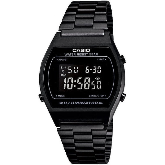 CASIO VINTAGE ILLUMINATOR - BLACK B-640WB-1BEF Multifunction - Armbanduhr 35 mm Schwarz