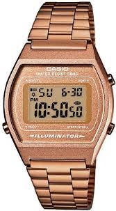 CASIO VINTAGE ILLUMINATOR - GLITTER SERIE - COPPER B-640WC-5AEF Multifunction - Armbanduhr 35 mm