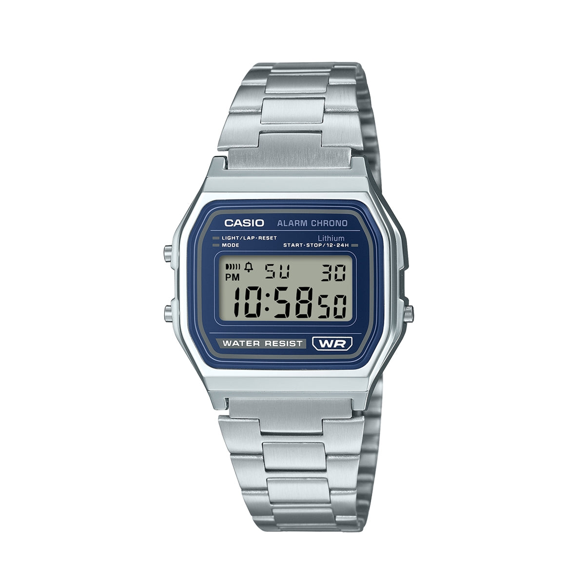 CASIO VINTAGE Mod. ICONIC - BLUE **NEW** A158WEA-2EF Multifunction - Armbanduhr 33 mm Blau