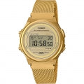 CASIO VINTAGE ROUND - GOLD MESH A171WEMG-9AEF Multifunction - Armbanduhr 37.5 mm Gold ansicht-2
