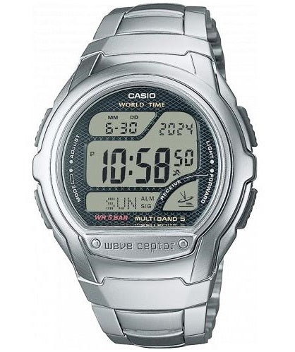 CASIO WAVE CEPTOR - WORLD TIME, RADIO CONTROLLED, Radio signal receiver (EU - USA - Japan) WV-58RD-1AEF Multifunction - Armbanduhr 44 mm