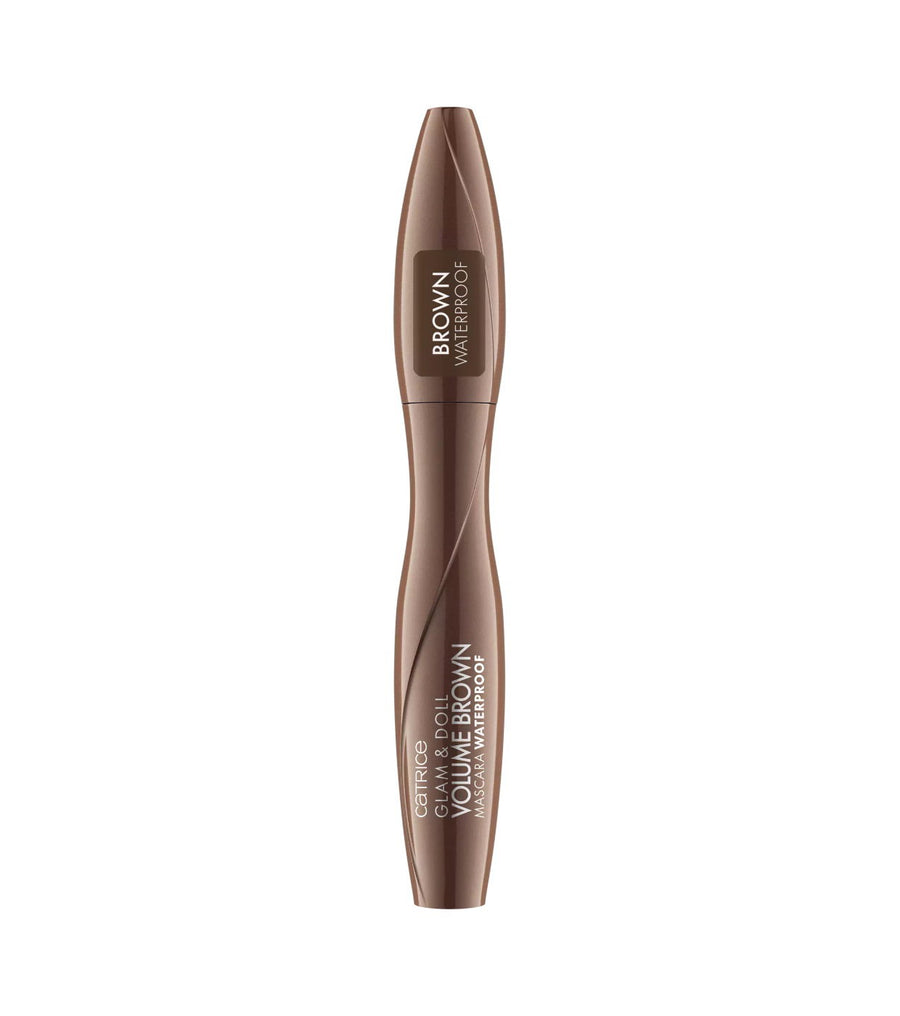 Catrice, Glam & Doll, Wasserdicht, Volumenverstärkend, Wimperntusche, Braun, 10 ml