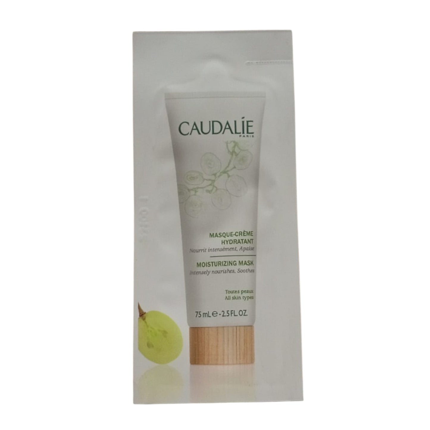 Caudalie Caudalie, Vinosource-Hydra, Feuchtigkeitsspendend, Crememaske, Für das Gesicht, 3 ml *Muster Sample