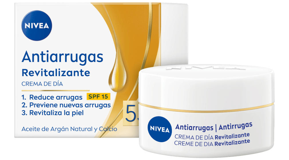 NIVEA NIVEA Anti-Arrugas 55 Tagescreme mit SPF 15 50 ml Cuidado Revitalizante Kosmetik