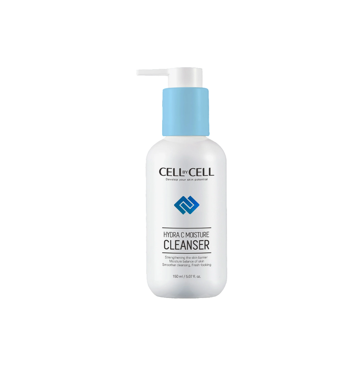 Cell By Cell Cell By Cell, Hydra C, Beseitigt Unreinheiten, Reinigungsgel, Für das Gesicht, 150 ml Regular