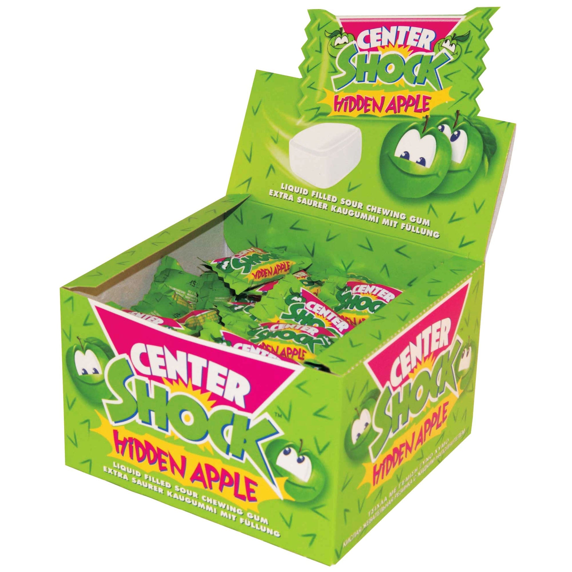 Center Shock Hidden Apple Kaugummi 100er Packung