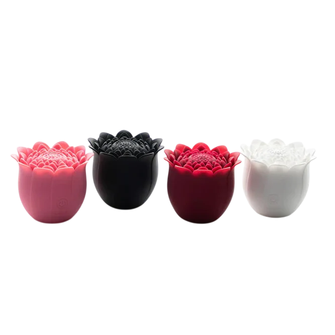 Cere, Diviner, Klitorissauger, Chrysanthemum Vibrator, Aufladbar, Medical Silicone, Wasserdicht, Burgund