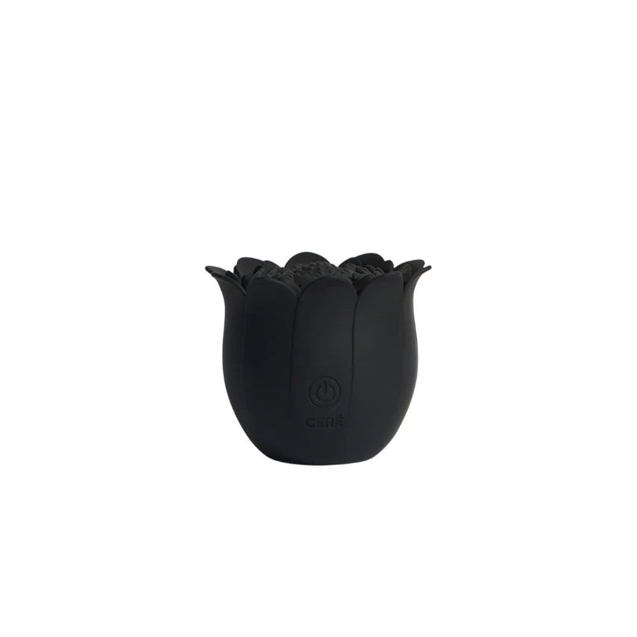 Cere, Diviner, Klitorissauger, Chrysanthemum Vibrator, Aufladbar, Medical Silicone, Wasserdicht, Schwarz