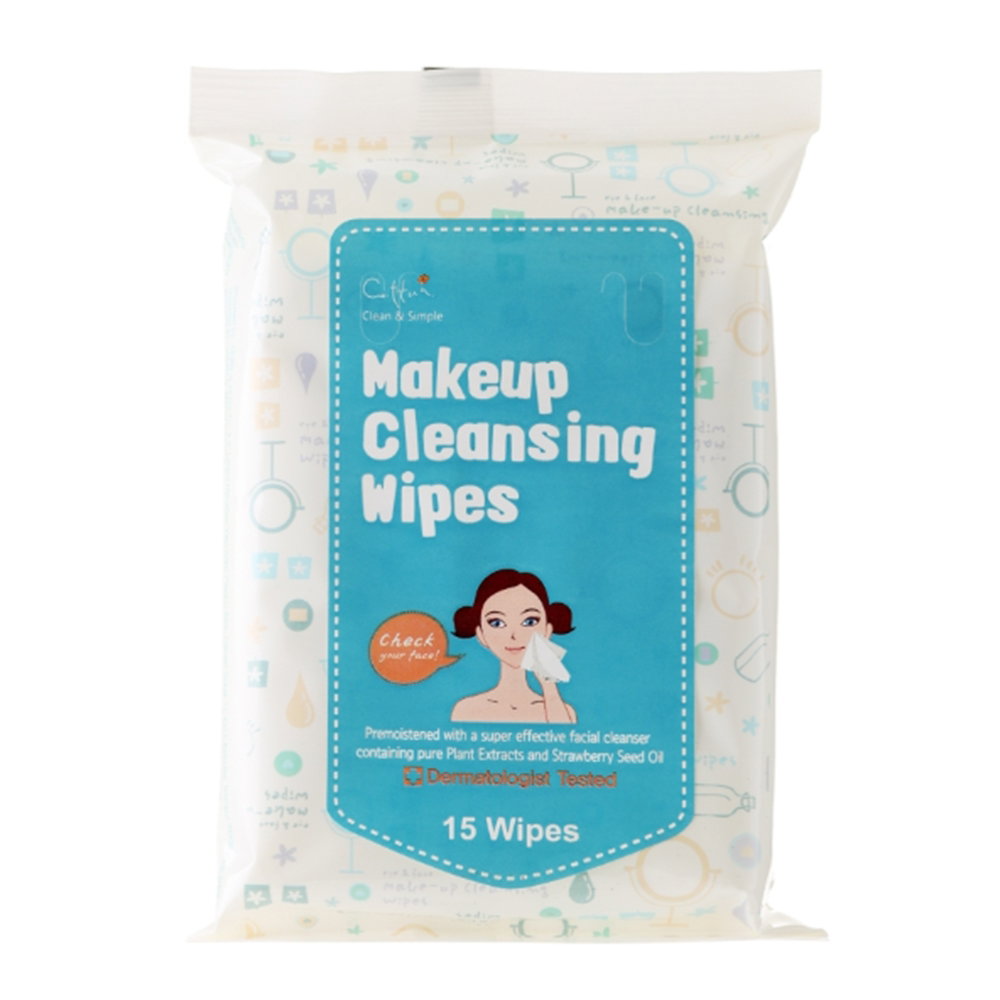 Cettua, Cettua, Make-up-Entferner-Tücher, 15 stk