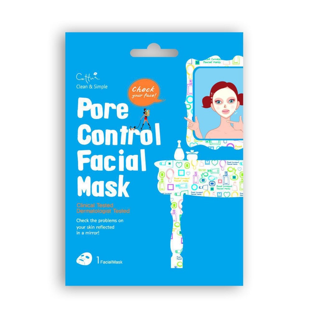 Cettua, Cettua, Pore Control, Gesichtsmaske, Für das Gesicht, 20 g