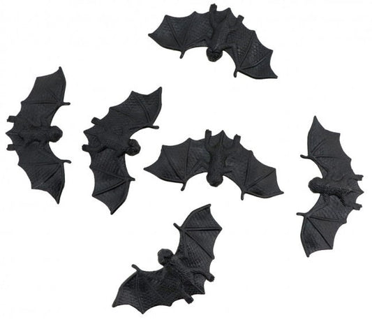 Chaks Gummibats Set – 6 Stück, 9,7 x 4,8 x 1 cm, Kinderfreundlich - Fasnacht24.ch