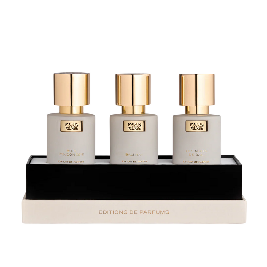 Maison De L`Asie Parfümset Chapitre 02 Set Maison De L'Asie: Bali Ha'i, Extrait De Parfum, Unisex, 15 ml + Bois d'Indonesie, 