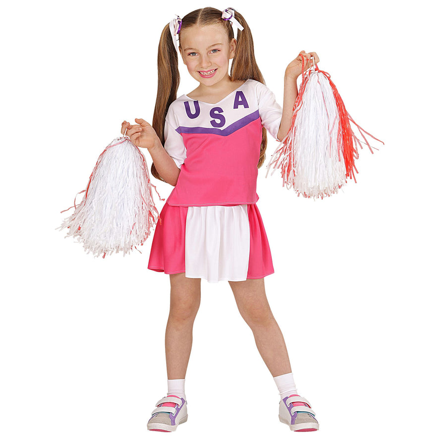 "CHEERLEADER" (Oberteil, Rock) – Vorderansicht