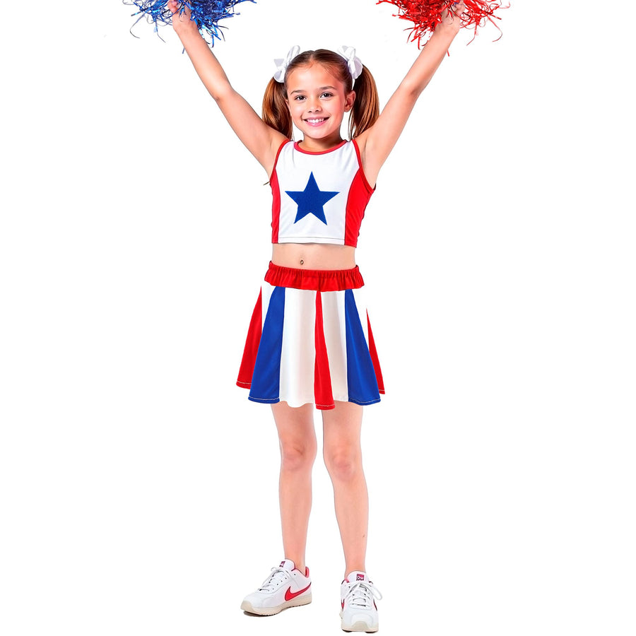 "CHEERLEADER" (Top, Rock) – Detailansicht