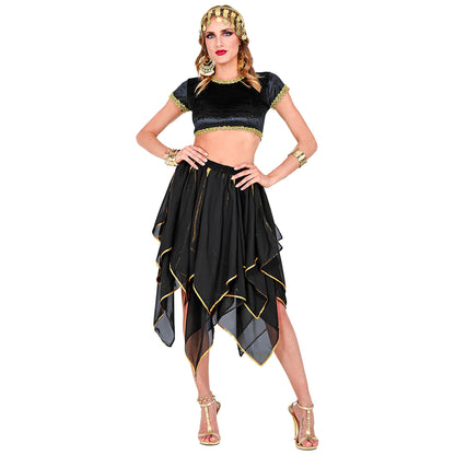 "CHIFFON ROCK SCHWARZ" – Detailansicht