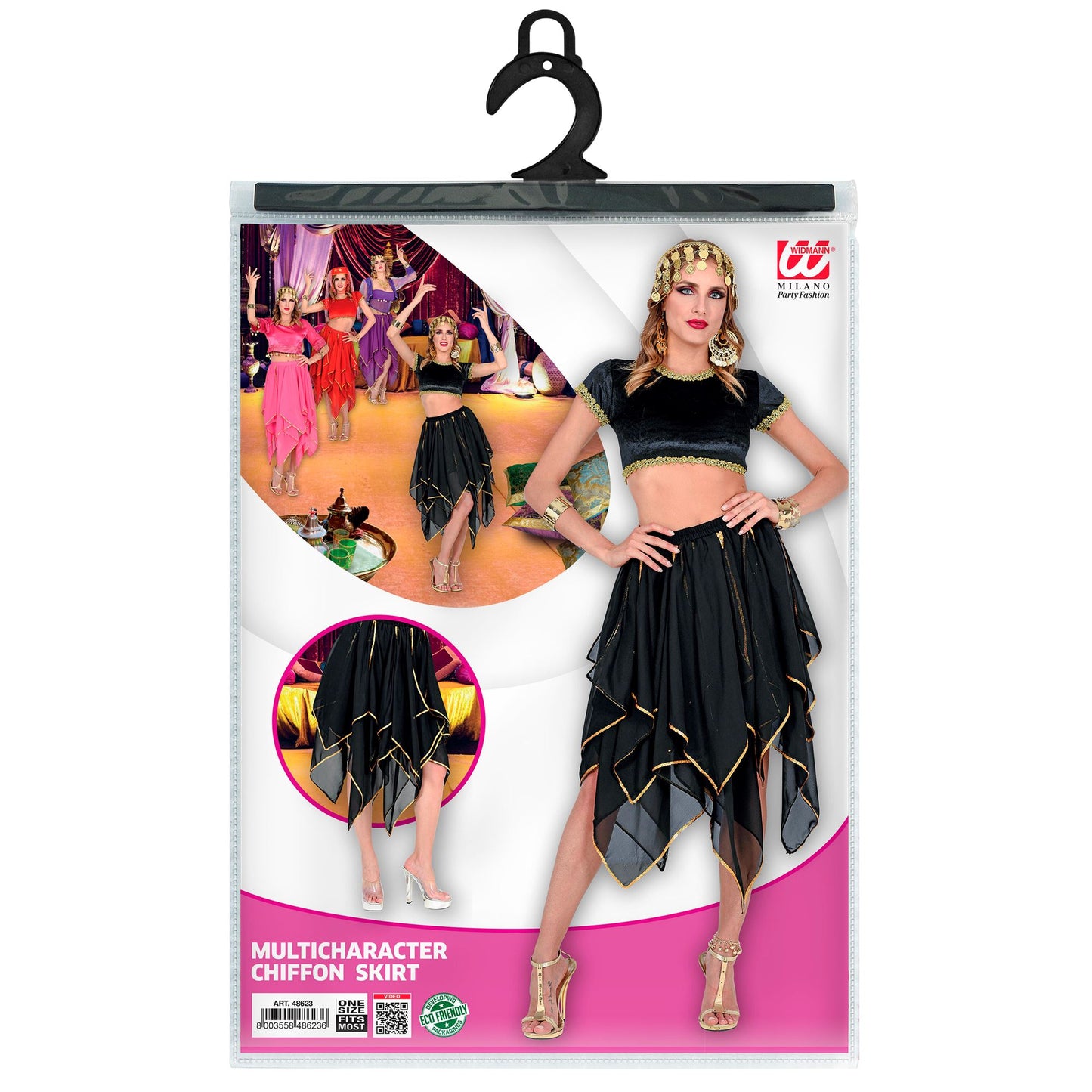 "CHIFFON ROCK SCHWARZ" – Ansicht 5