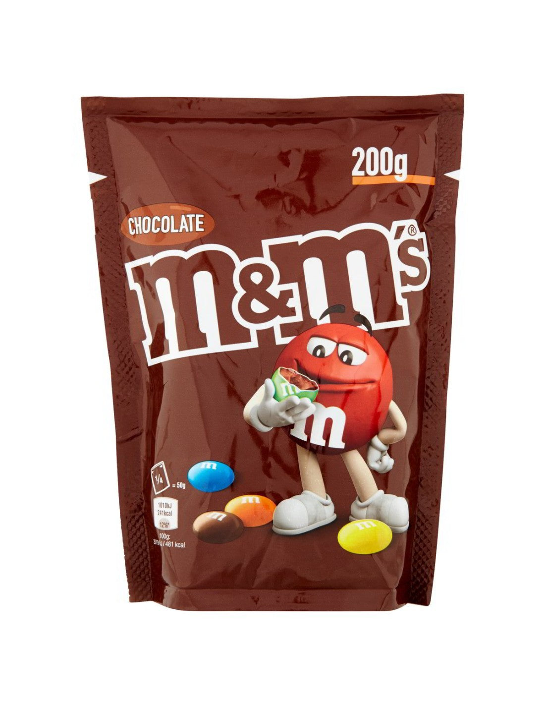 M&M´s M&M'S Chocolate 200 g bunte Schokoladenbonbons mit Erdnüssen