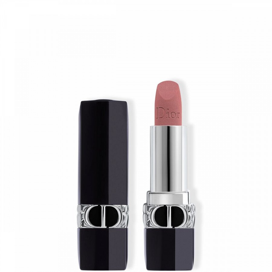 Christian Dior Christian Dior, Couture Colour, Samt, Creme-Lippenstift, 100, Nude-Look, Nachfüllbar, 3.5 g Regular
