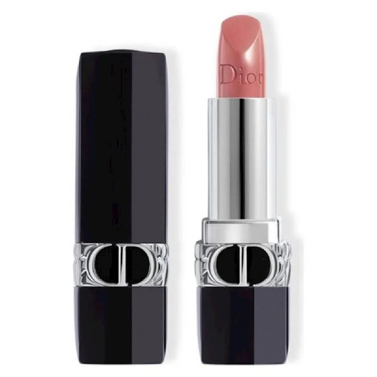 Christian Dior Christian Dior, Dior Rouge, Jojoba, Seidenmatt, Creme-Lippenstift, 100, Nude-Look, Nachfüllbar, 3.5 g Regular