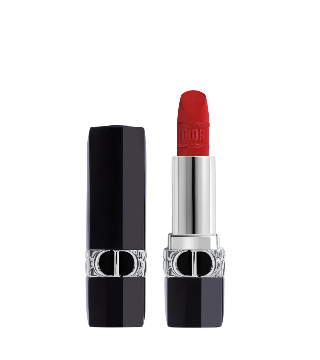 Christian Dior, Dior Rouge, Satin matt, Creme-Lippenstift, Ikone Rot, 3.5 g