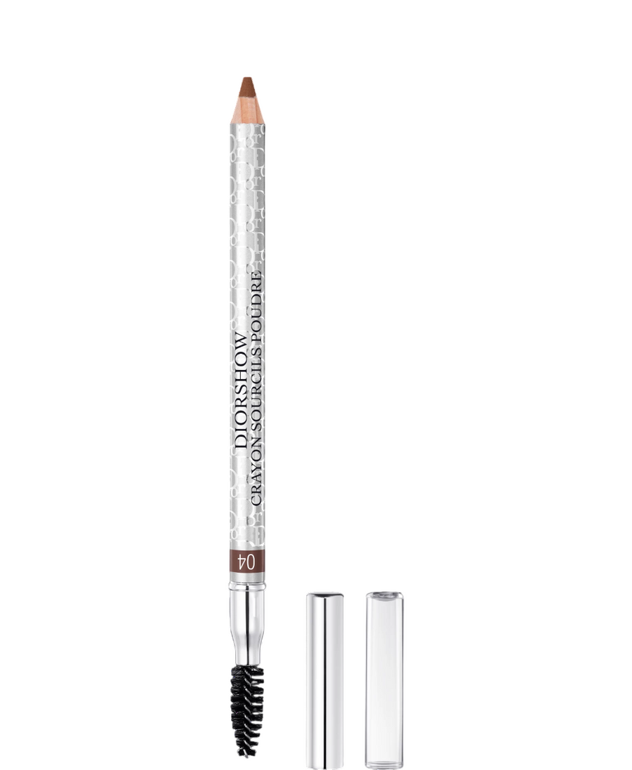 Christian Dior Dior Diorshow wasserdichter Augenbrauenstift 2-in-1 in 04 Rotbraun mit Bürste, 1,19 g