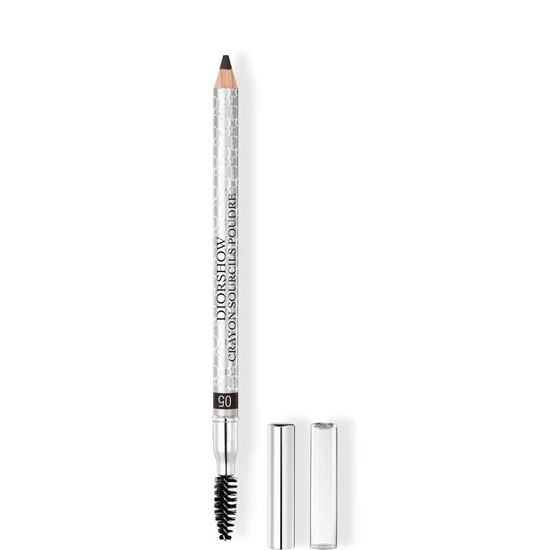 Christian Dior, Diorshow, Wasserdicht, Beidseitig, Augenbrauencreme-Stift & Bürste 2-in-1, 05, Schwarz, 1.19 g