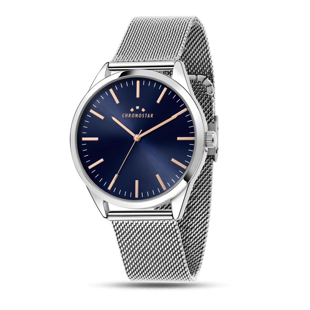 CHRONOSTAR R3753298008 Only Time - Armbanduhr 41 mm Silber