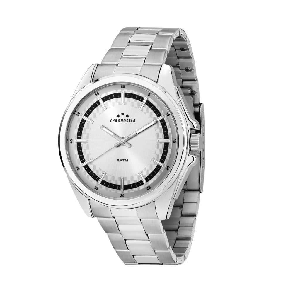 CHRONOSTAR R3753327001 Only Time - Armbanduhr 43 mm Silber