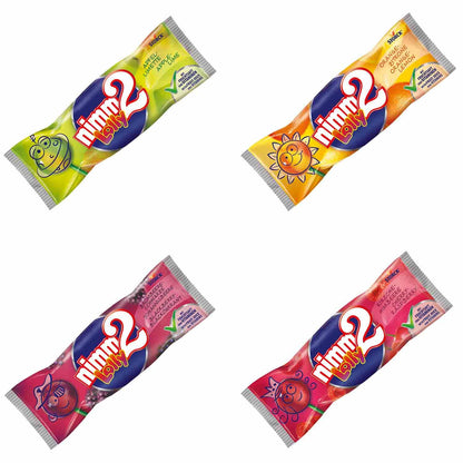 Chupa Chups nimm2 Lolly 20 einzeln verpackte Lollis – Detailansicht