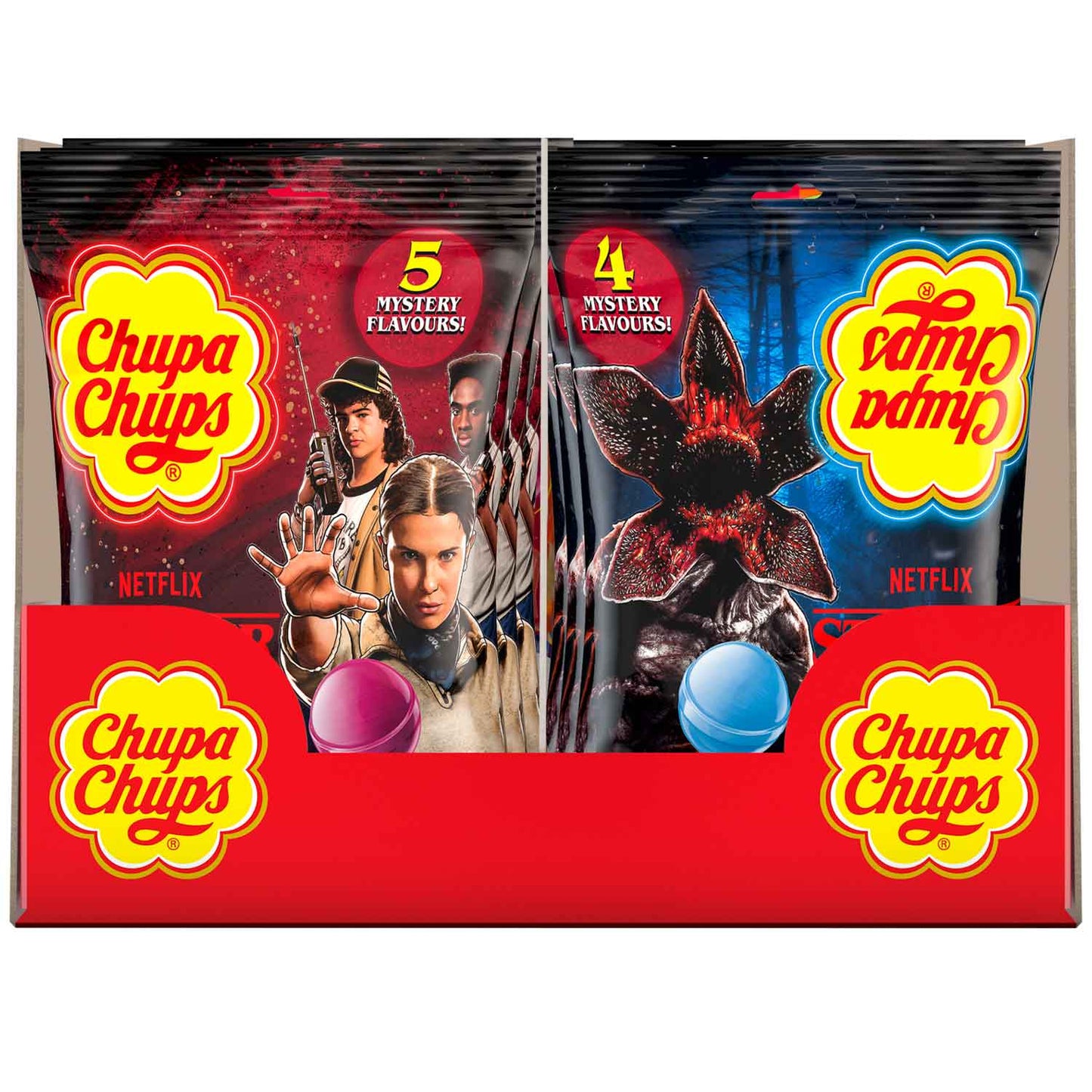 Chupa Chups Stranger Things 'Right Side Up' 10er