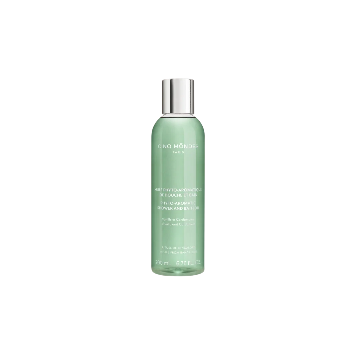 Cinq Mondes, Phyto-Aromatic, Natural Ingredients, Aromatic, Cleansing & Moisturising, Shower Oil, Body, All Skin Types, 200 ml