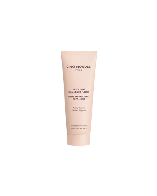 Cinq Mondes, Seeds and Flowers, Brightening, Exfoliating Cream, 60 ml