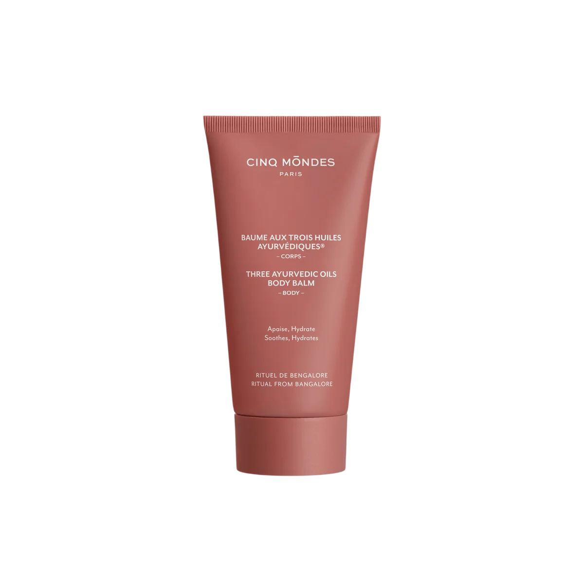 Cinq Mondes, Three Ayurvedic, Hydrating & Nourishing & Regenerating, Body Balm, Body, Day & Night, 150 ml