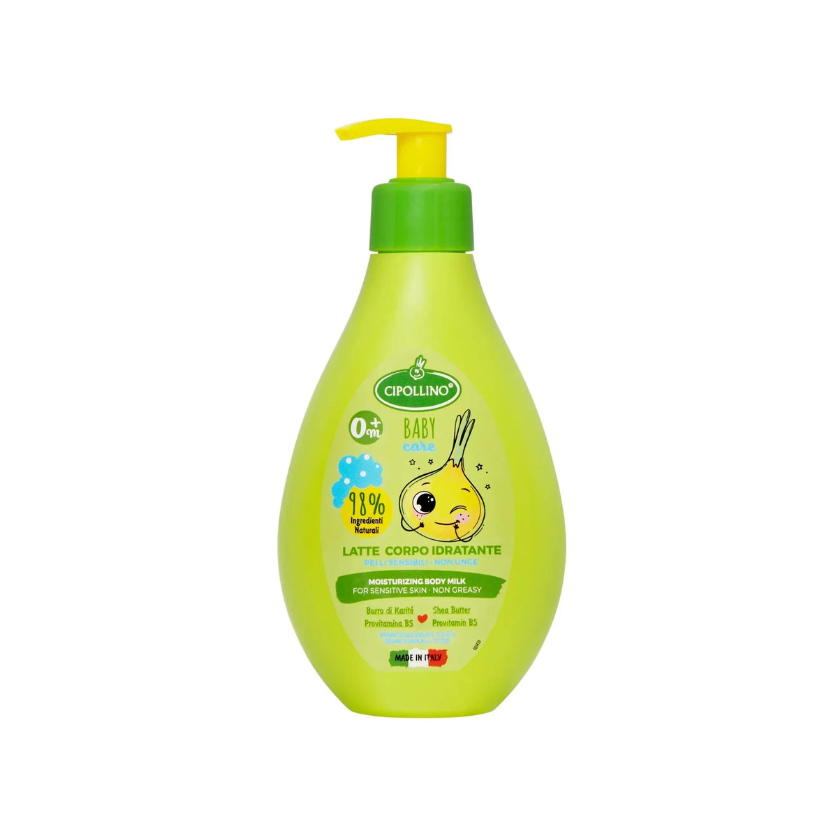 Cipollino, Baby Care, Feuchtigkeitsspendend, Körpermilch, Täglich, 250 ml