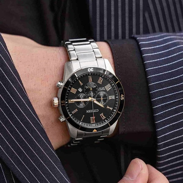 CITIZEN AN8168-51H Analoguhr Armbanduhr 44 mm ansicht-4