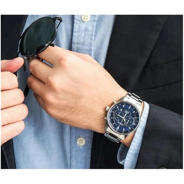 CITIZEN AN8190-51L Chronograph Armbanduhr 42 mm ansicht-4