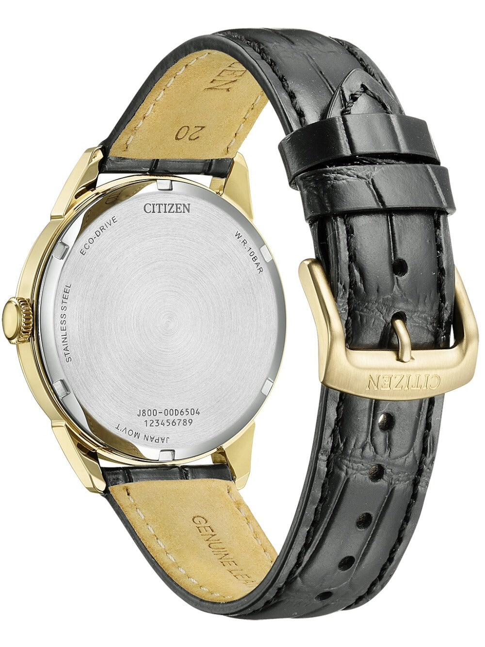 CITIZEN AW0153-04AC Analoguhr Armbanduhr 39 mm ansicht-3