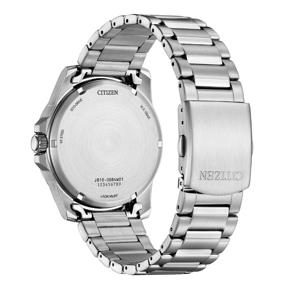 CITIZEN AW1810-85L Analoguhr Armbanduhr 43 mm ansicht-2
