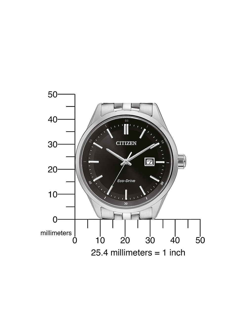 CITIZEN BM7251-88E Analoguhr Armbanduhr 46 mm ansicht-5