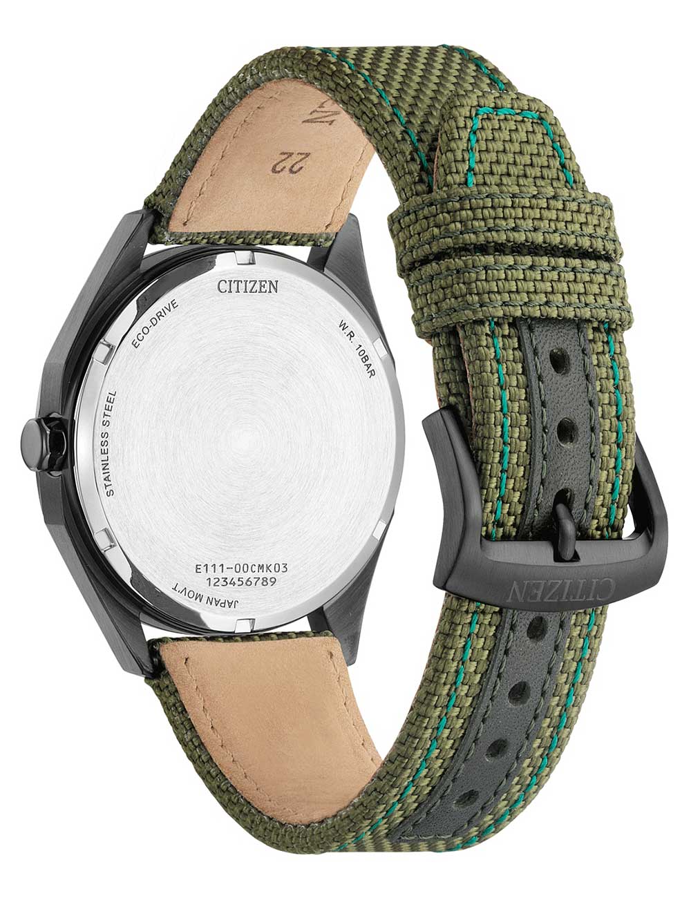 CITIZEN BM7635-01X Analoguhr Armbanduhr 43 mm ansicht-3