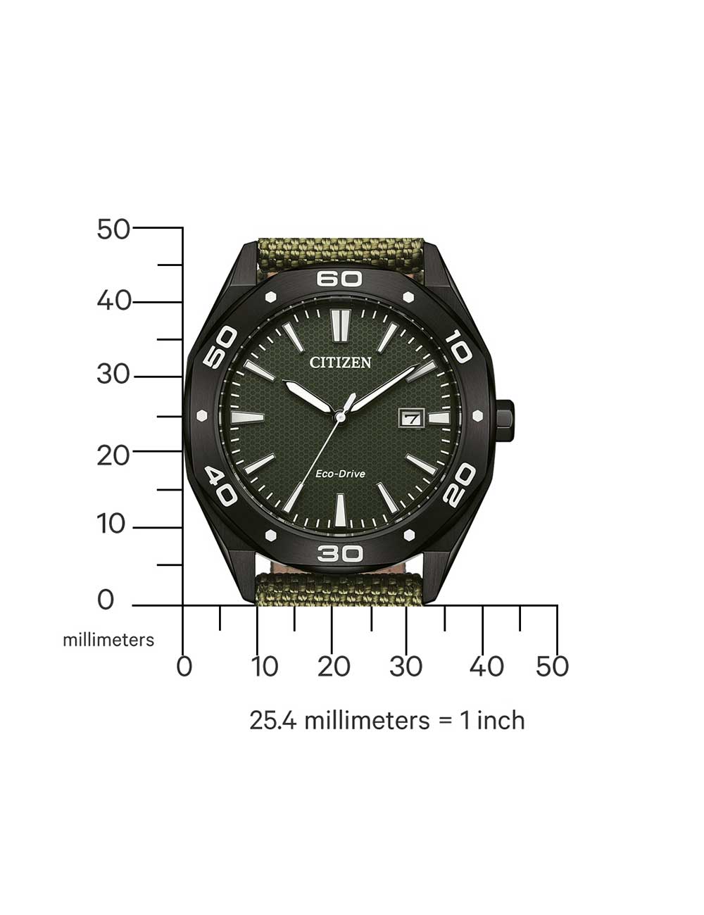 CITIZEN BM7635-01X Analoguhr Armbanduhr 43 mm ansicht-4