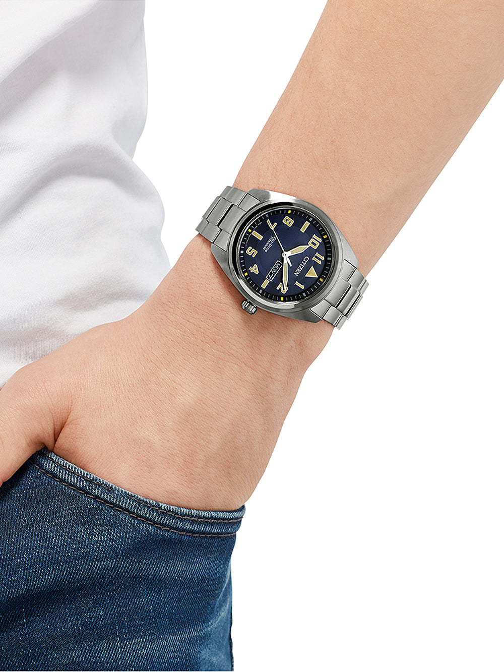 CITIZEN BM8560-88LC Analoguhr Armbanduhr ansicht-5