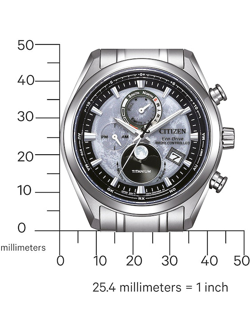 CITIZEN BY1010-81H Analoguhr Armbanduhr ansicht-4
