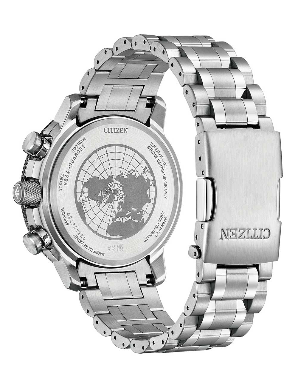 CITIZEN BY3006-53E Radio-controlled - Case: 46 mm - Armbanduhr 46 mm ansicht-3