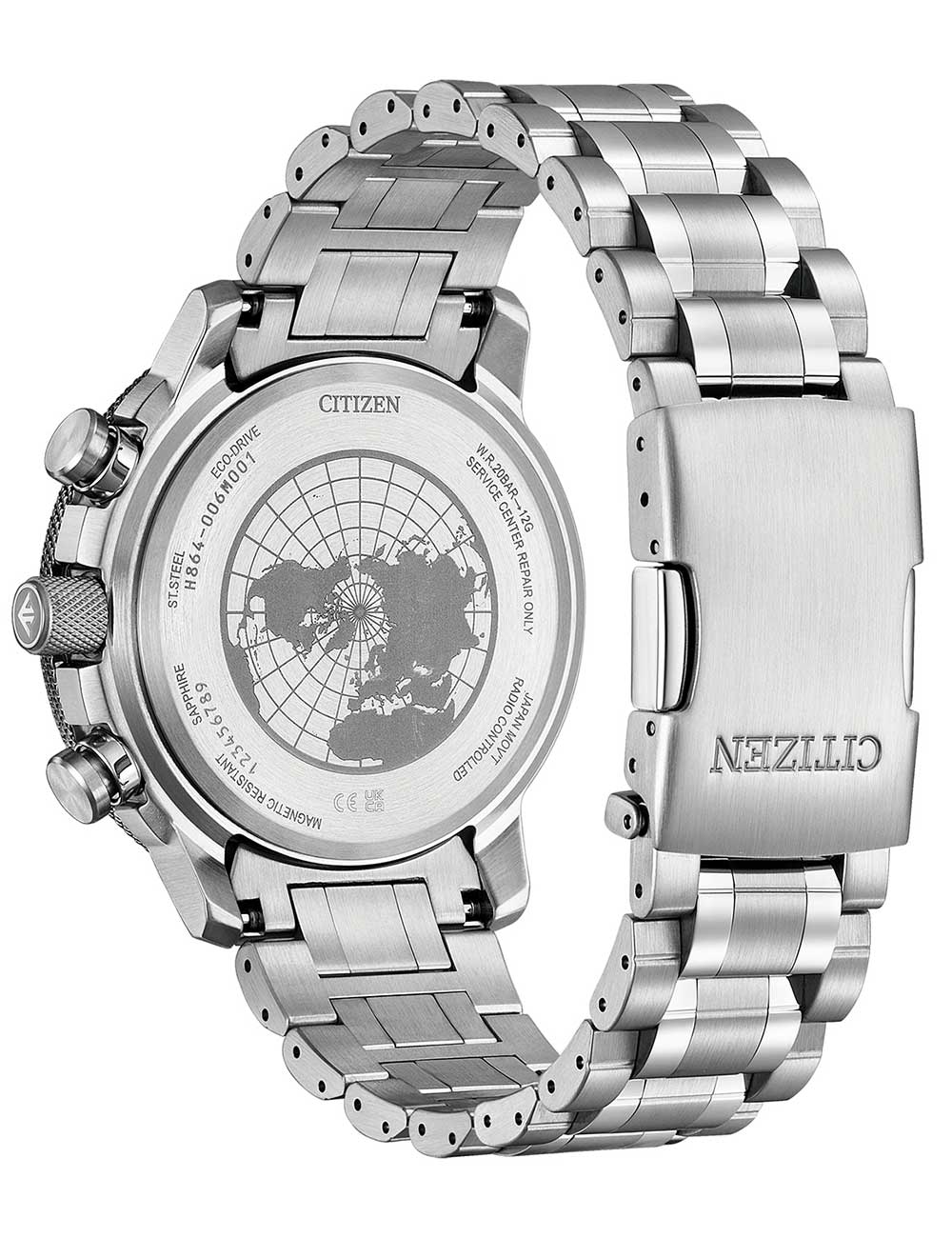 CITIZEN BY3006-53H Analoguhr Armbanduhr 46 mm ansicht-2