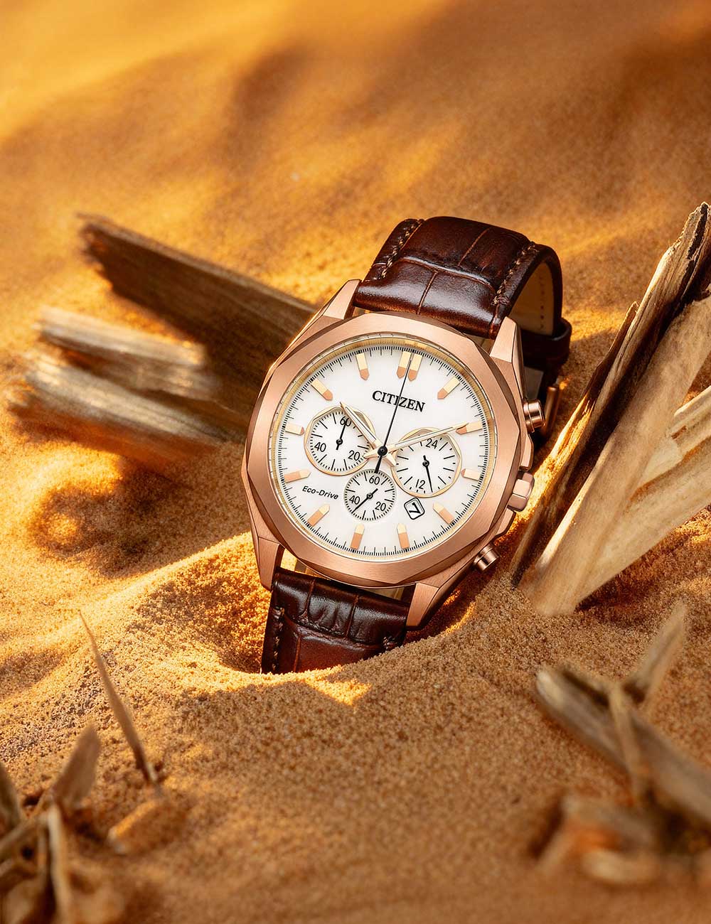 CITIZEN CA4593-15A Analoguhr Armbanduhr ansicht-3