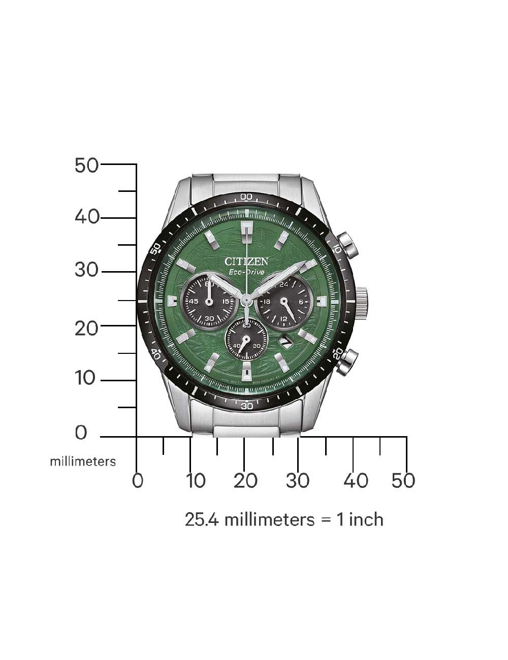 CITIZEN CA4624-56X Analoguhr Armbanduhr 43 mm ansicht-4