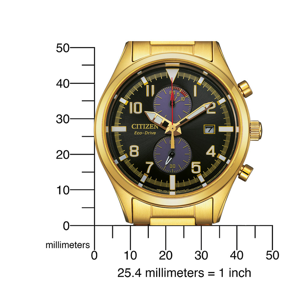 CITIZEN CA7022-87E Chronograph Armbanduhr 43 mm ansicht-5