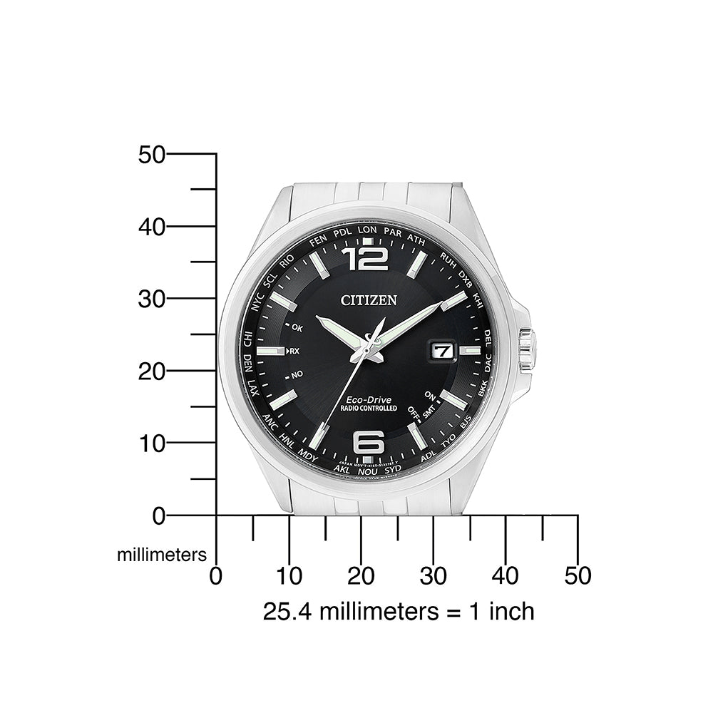 CITIZEN CB0010-88E Analoguhr Armbanduhr 43 mm ansicht-5