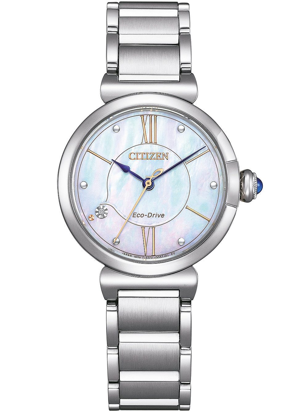 CITIZEN EM1070-83D Analoguhr Armbanduhr 43 mm